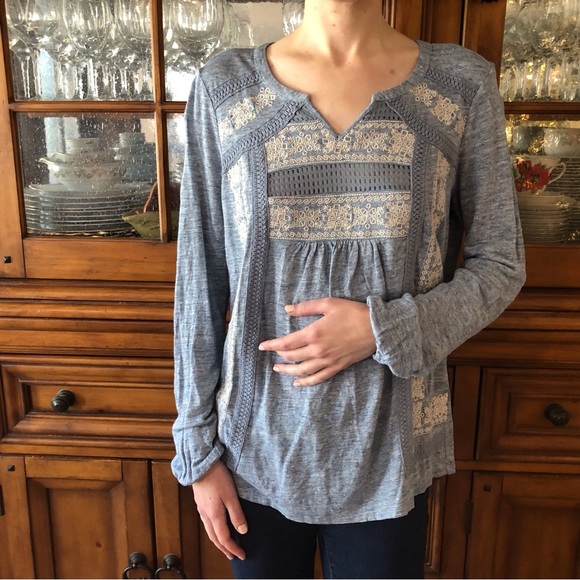 Sundance Tops Euc Sundance Embroidered Tunic Poshmark